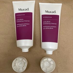 2 x Murad cleanser
